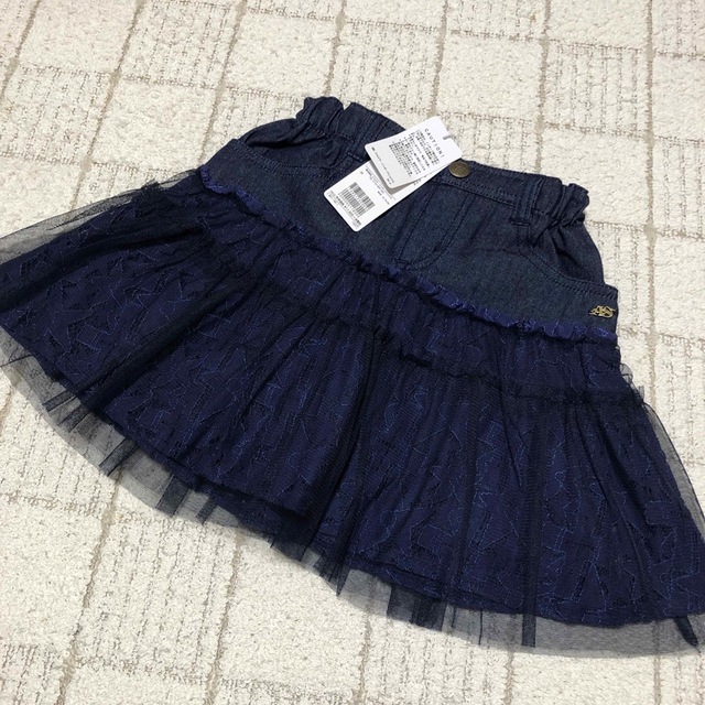 新品 アナスイミニ 切り替えチュールキュロット 120 | www