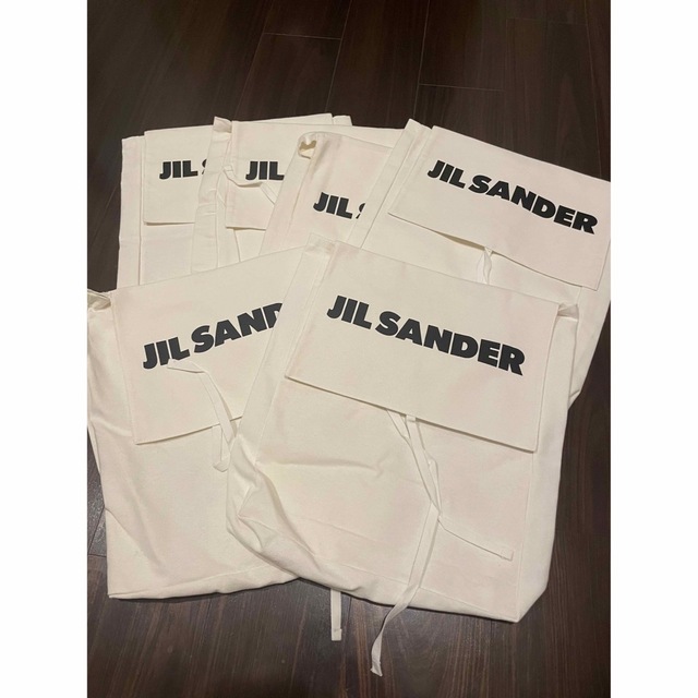 Jil Sander(ジルサンダー)のジルサンダー　ガーメントバッグ　ショップ袋　６枚 レディースのバッグ(ショップ袋)の商品写真
