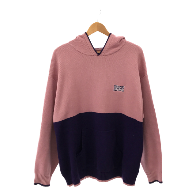 supreme 21AW 2-Tone Hooded Sweater XL - パーカー