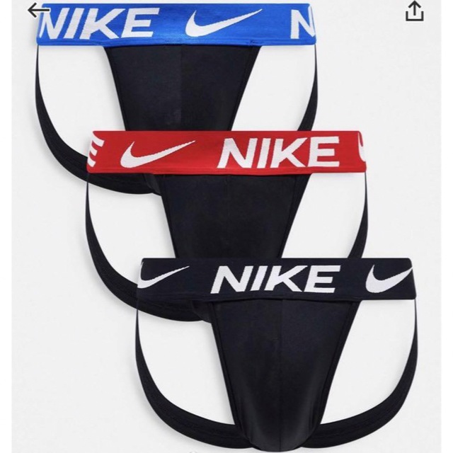 NIKE - NIKE ナイキ カラー ジョックストラップ ケツワレ 3枚セット