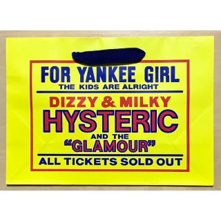 ヒステリックグラマー(HYSTERIC GLAMOUR)のヒステリックグラマー☆正規品☆新品☆ショップ袋☆ショ袋☆ショッパー☆YANKEE(ショップ袋)