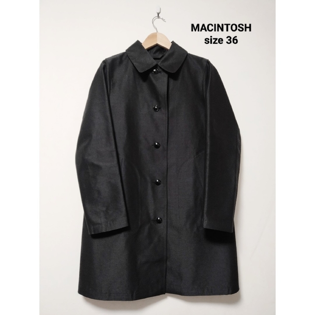 MACKINTOSH マッキントッシュ ゴム引きコート 40 黒