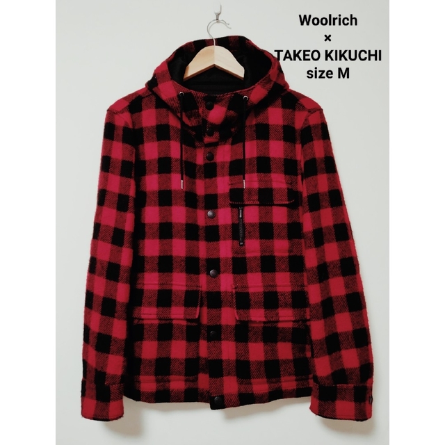 Woolrich × TK バッファローチェック フード付きジャケット