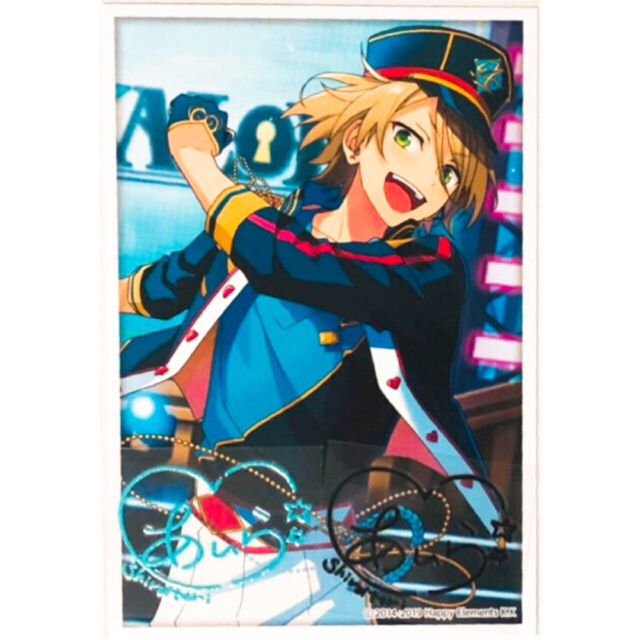 新品☆あんスタ【天城一彩&白鳥藍良】サインステッカー 新品☆あんスタ【天城一彩&白鳥藍良】サインステッカー