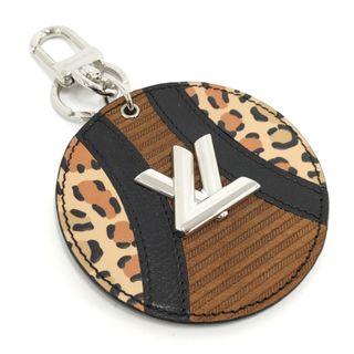 ルイヴィトン(LOUIS VUITTON)のLOUIS VUITTON キーリング チャーム ポルトクレパッチワークLV(キーホルダー)