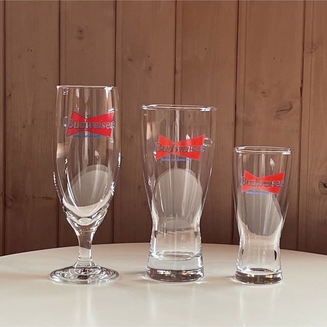 ラスト‼︎Budweiser バドワイザーグラス 6個セット410ml ラスト‼︎Budweiser バドワイザーグラス 6個セット410ml