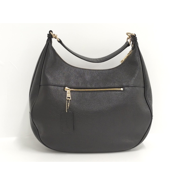 COACH ハーレーホーボー ワンショルダーバッグ レザー ブラック