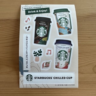 スターバックスコーヒー(Starbucks Coffee)のスターバックスコーヒー STARBUCKS COFFEE スタバ ステッカー(ノベルティグッズ)