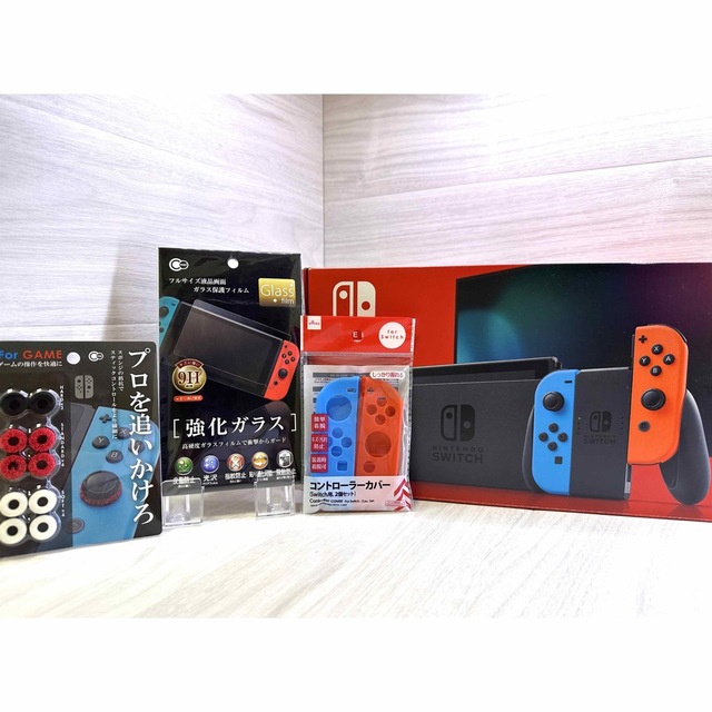 Nintendo Switch - 豪華おまけ付き！完全品すぐに遊べる液晶新型