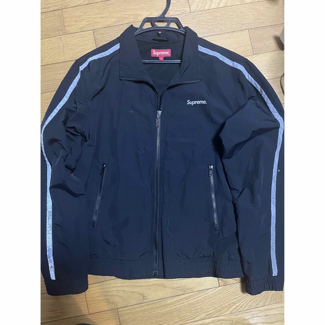 Supreme(シュプリーム)のSupreme line Track Jacket  BLACK Sサイズ メンズのジャケット/アウター(ブルゾン)の商品写真