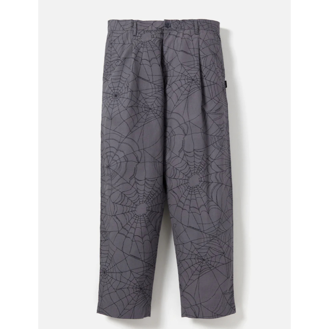 新品　Neighborhood SPIDERWEB TUCK PANTS MグレーGRAYその他