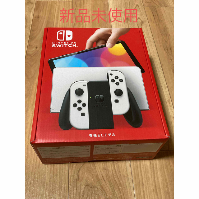 任天堂(ニンテンドウ)のNintendo Switch 有機ELモデル Joy-Con(L)/(R) ホ エンタメ/ホビーのゲームソフト/ゲーム機本体(家庭用ゲーム機本体)の商品写真