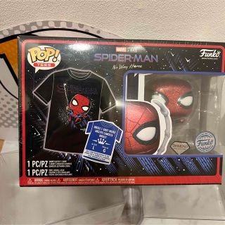 MARVEL - FUNKO POP! スパイダーマン NWH ダイアモンド限定Tシャツ
