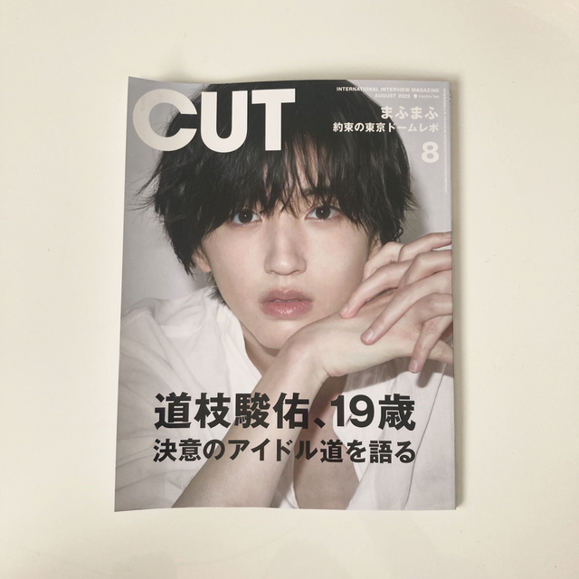 CUT No.447 AUGUST 2022 道枝駿佑 エンタメ/ホビーの雑誌(音楽/芸能)の商品写真