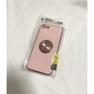 iPhone ケース リング付き ピンク(モバイルケース/カバー)