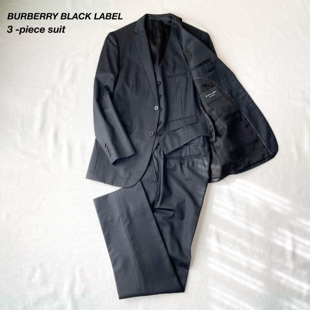 極美品］メンズ スーツ Burberry BLACK labelセットアップ culto.pro