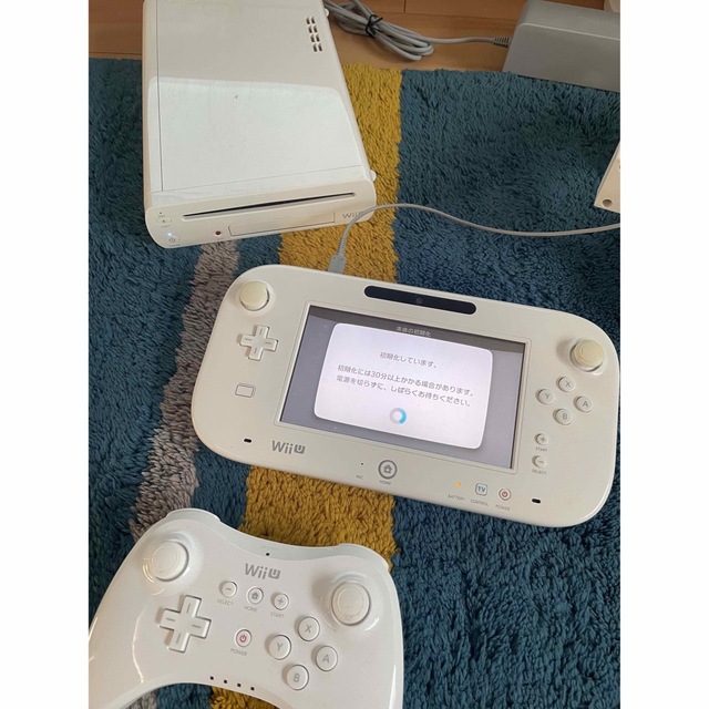 【購入者確定済】Wii U+プロコン+リモコン+ゲームソフト3本セット 1