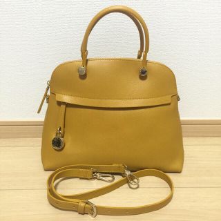 フルラ(Furla)のお値下げ！Frula♡新品未使用ハイパーM イエロー(ハンドバッグ)