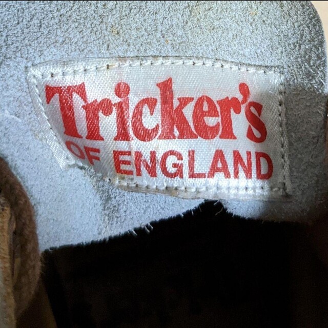 24.5 美品 Tricker’s カントリーブーツ ウイングチップ メダリオン 5