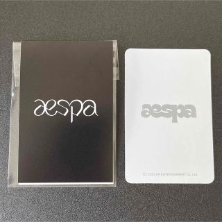 aespa エスパ ポップアップ ストア 韓国 POPUP ウィンター トレカ