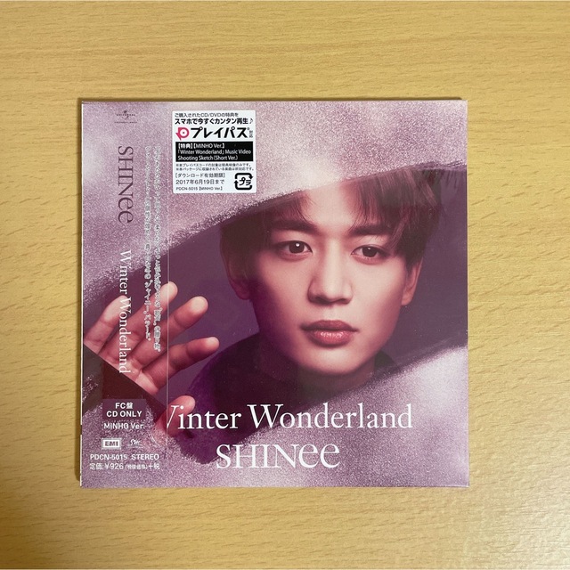 SHINee(シャイニー)の新品未開封 SHINee ミノ Winter Wonderland エンタメ/ホビーのCD(K-POP/アジア)の商品写真