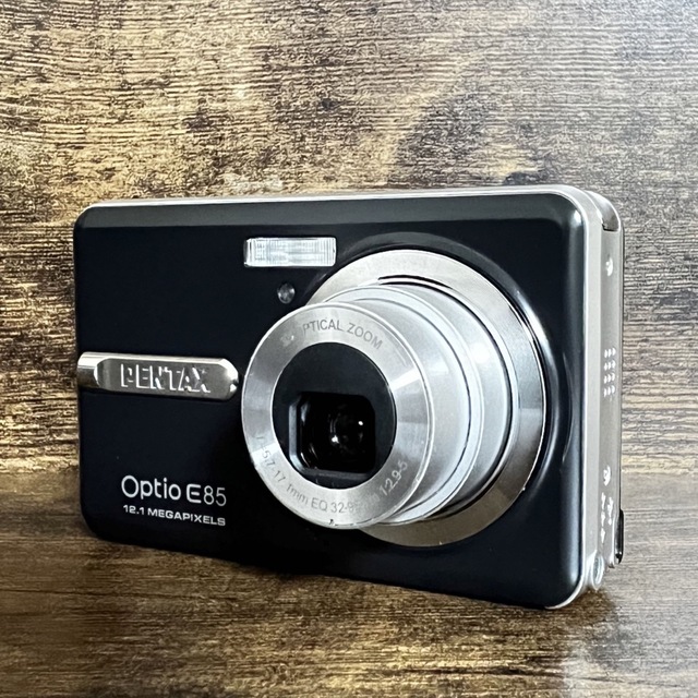 コンパクトデジタルカメラ　PENTAX Optio E85 動作品