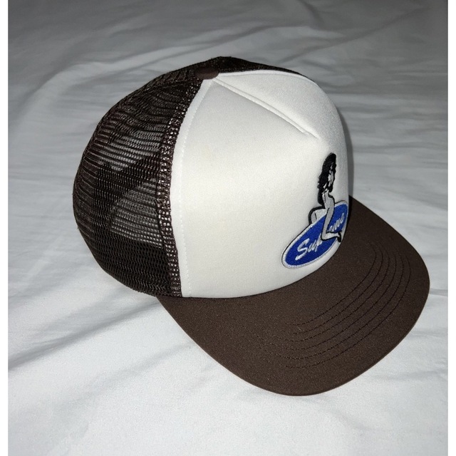 Supreme Pin Up Mesh Back 5-Panel "brown" 4