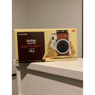 フジフイルム(富士フイルム)の【新品未開封】チェキ instax mini 90 ネオクラシック ブラウン(フィルムカメラ)