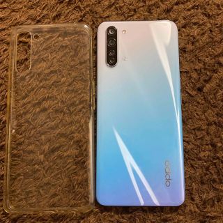 オッポ(OPPO)のoppo Reno3a ホワイト　楽天モバイル版　SIMフリー(スマートフォン本体)