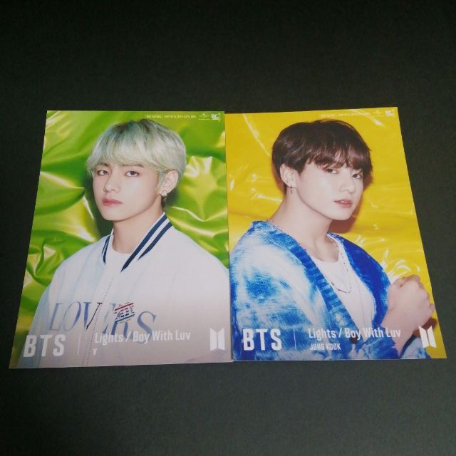 BTS Lights/Boy With Luv 撮り下ろし生写真 7枚セット エンタメ/ホビーのタレントグッズ(アイドルグッズ)の商品写真