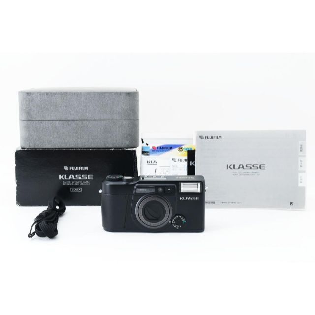 富士フイルム(フジフイルム)のFUJIFILM KLASSE ブラック【化粧箱付の完動品】 スマホ/家電/カメラのカメラ(フィルムカメラ)の商品写真