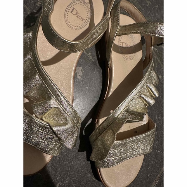 Dior(ディオール)のお値上げ☆Dior サンダル　34 キッズ/ベビー/マタニティのキッズ靴/シューズ(15cm~)(サンダル)の商品写真