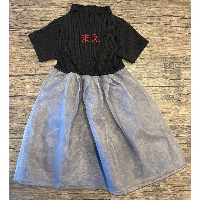 キッズ　Aラインワンピース キッズ/ベビー/マタニティのキッズ服女の子用(90cm~)(ドレス/フォーマル)の商品写真