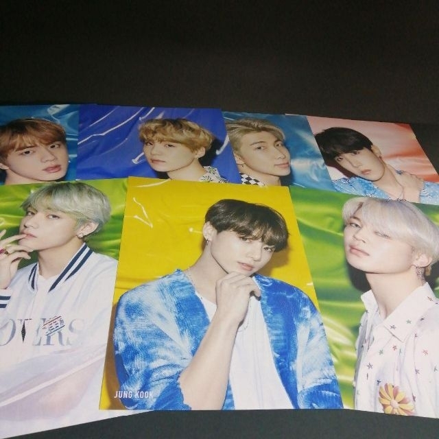 非売品 7枚 BTS Lights/Boy Luv スペシャルフライヤー 防弾少年団 With