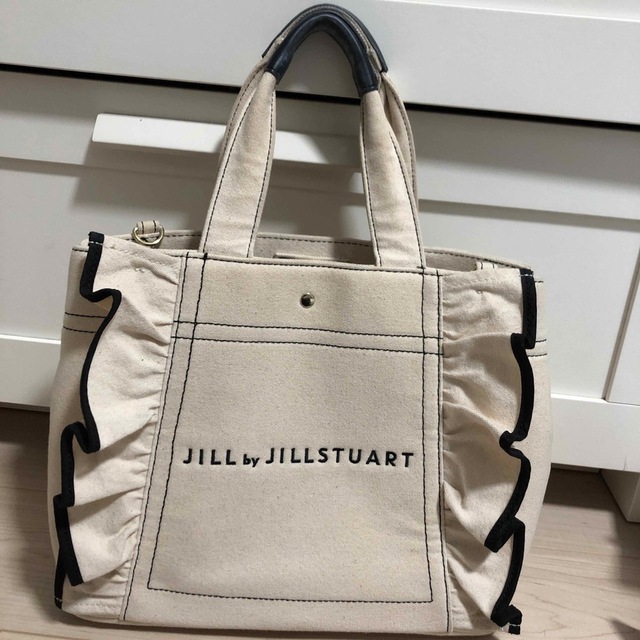 JILL by JILLSTUART フリルトートバッグ 大 ジル バイ スチュ