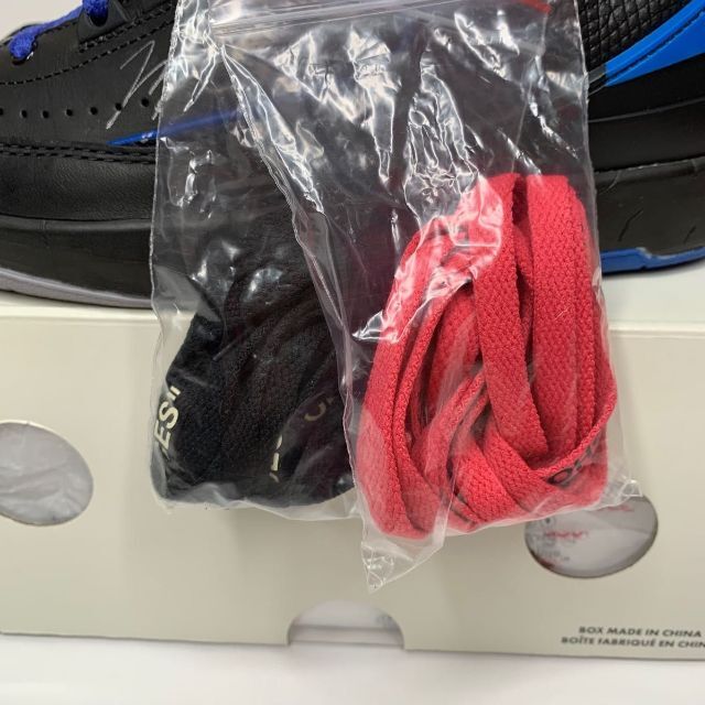 Off-White(オフホワイト)のオフホワイト × ナイキ エアジョーダン2 バーシティロイヤル  レディースの靴/シューズ(スニーカー)の商品写真