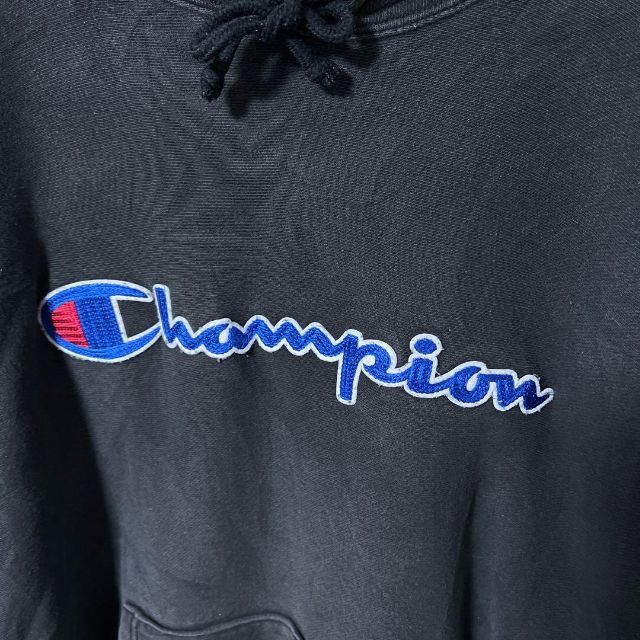 Champion - チャンピオン グレー 極太アーム リバースウィーブ XL