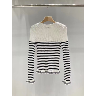 新品未使用 DIOR ボーダーニット