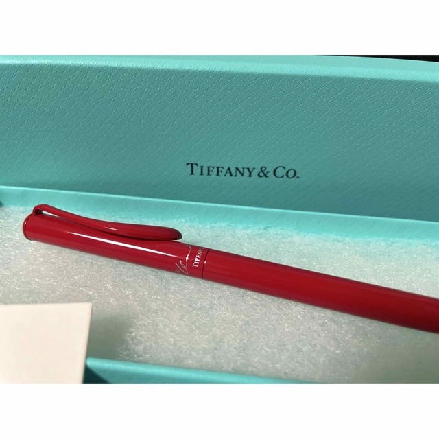 Tiffany & Co.(ティファニー)の【新品未使用】ティファニー ボールペン ルテニウム エルサ ペレッティ インテリア/住まい/日用品の文房具(ペン/マーカー)の商品写真