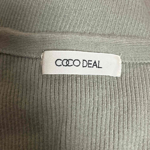 COCO DEAL(ココディール)のCOCODEAL  アシメニットトップス　 レディースのトップス(ニット/セーター)の商品写真