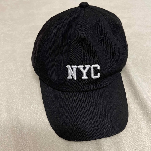 新品　黒　CAP  キャップ レディースの帽子(キャップ)の商品写真