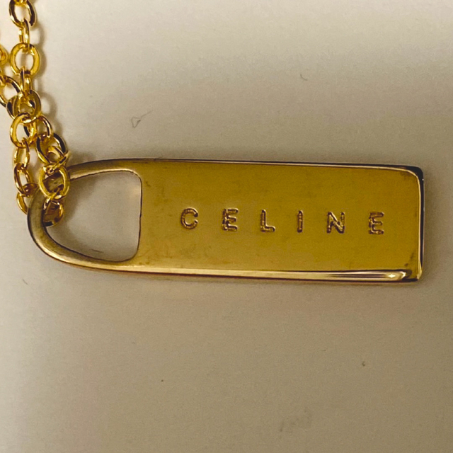 celine(セリーヌ)のレア　セリーヌ　ヴィンテージ　バッグ　チャーム　ネックレス レディースのアクセサリー(ネックレス)の商品写真