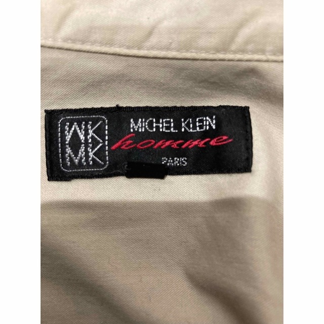 MK MICHEL KLEIN(エムケーミッシェルクラン)のMサイズ MICHEL KLEIN ヒョウ柄シャツ メンズのトップス(シャツ)の商品写真