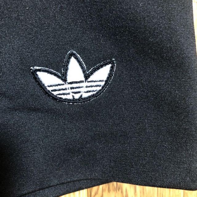 adidas - 60〜70s adidas ハーフパンツ 黒 M レジスター無しの