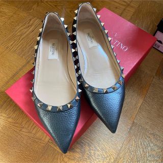 専用ページ⭐︎VALENTINO フラットパンプス⭐︎裏張り済