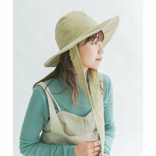 ケービーエフ(KBF)の【KHAKI】リボン付きHAT(ハット)