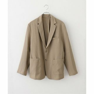 【ベージュ】TECLINO ワッフルジャケット