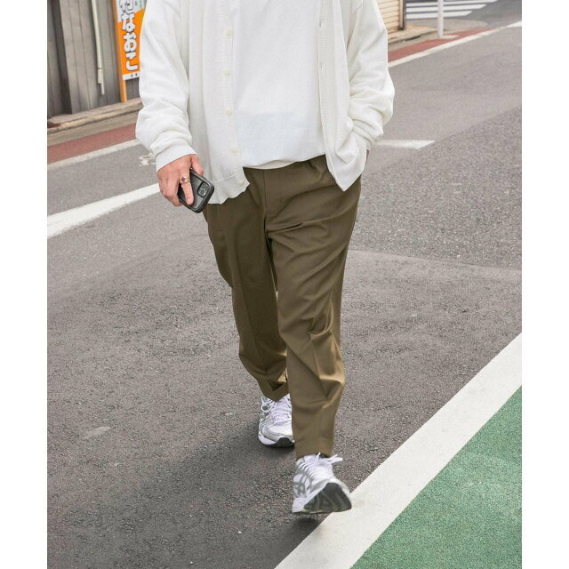 国内在庫】 【Khaki】ZUBON One Tuck Wide Tapered | centralheating.com