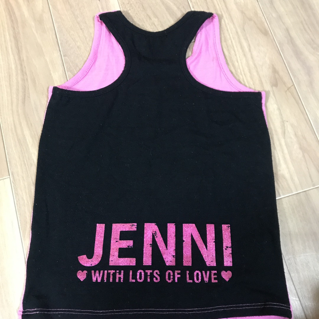 JENNI(ジェニィ)のジェニィ　タンクトップ　110 キッズ/ベビー/マタニティのキッズ服女の子用(90cm~)(Tシャツ/カットソー)の商品写真