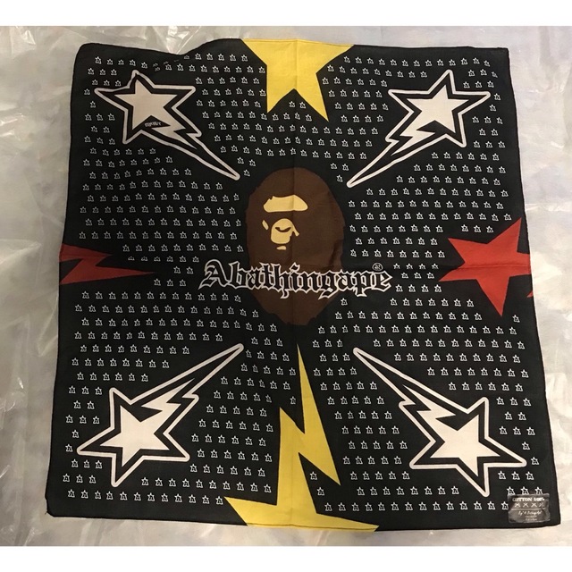 BAPE 1ST CAMO SHARK BANDANA バンダナ グリーン